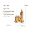 Big Ben 3D fa puzzle modell